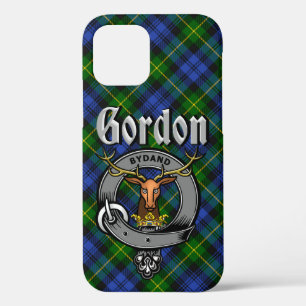 Gordon Clan Badge & Tartan Case-Mate iPhone Case