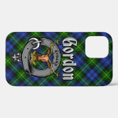 Gordon Clan Badge & Tartan Case-Mate iPhone Case (Achterkant (horizontaal))