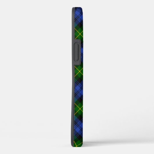 Gordon Clan Badge & Tartan Case-Mate iPhone Case (Achterkant / Rechts)