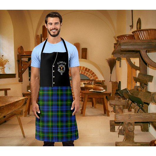 Gordon Clan Badge & Tartan Kilt Schort