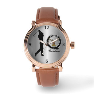 Gordon Clan Badge (zijne) Golf Horloge