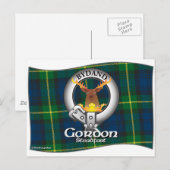 Gordon Clan Briefkaart (Voorkant / Achterkant)