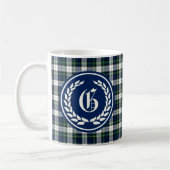 Gordon Clan formele jurk Tartan Monogram Koffiemok (Links)