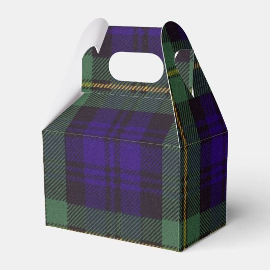 Gordon clan Plaid Schotse tartan Bedankdoosjes (Achterkant)