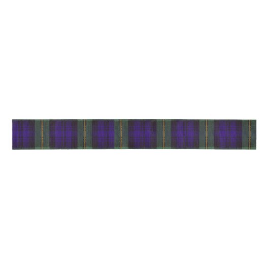 Gordon clan Pset Scottish tartan Grosgrain Lint (Voorkant)