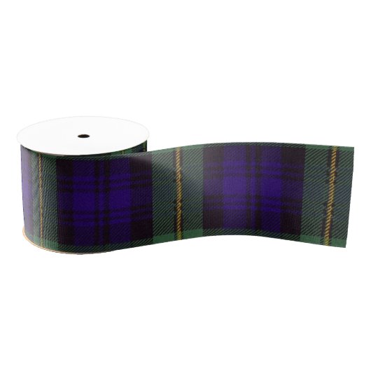 Gordon clan Pset Scottish tartan Grosgrain Lint (Spoel)