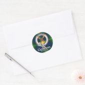 Gordon Clan Ronde Sticker (Envelop)