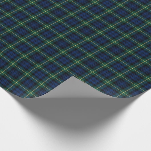 Gordon Clan Tartan Cadeaupapier (Hoek)