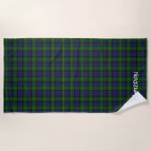 Gordon Clan Tartan Pset Beach Towel Strandlaken (Voorkant)