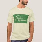 Gordon Clark voor het Congres Organic T-Shirt (Voorkant)