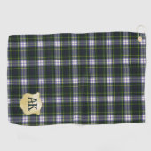 Gordon Dress Modern Original Scottish Tartan Golfhanddoek (Horizontaal)
