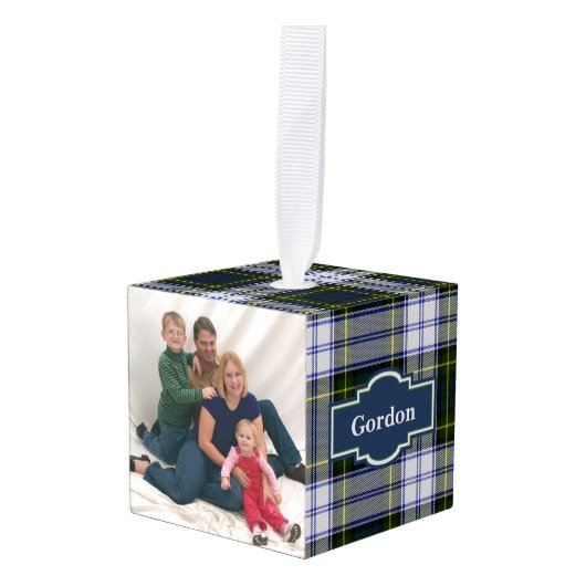 Gordon Dress Pset-fotokerstbeker Ornament (Voorkant hoekig)