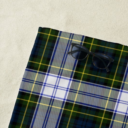 Gordon Dress Tartan Beach Towel Strandlaken (In situ)