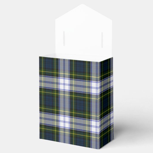 Gordon Dress Tartan Plaid Bruiloft Favor Geschenkd Bedankdoosjes (Geopend)
