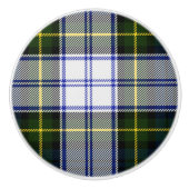 Gordon Dress Tartan Pset Drawer Pull Keramische Knop (Voorkant)