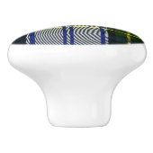Gordon Dress Tartan Pset Drawer Pull Keramische Knop (Zijkant)