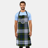 Gordon Dress Tartan Pset Monogrammed Schort (Gedragen)