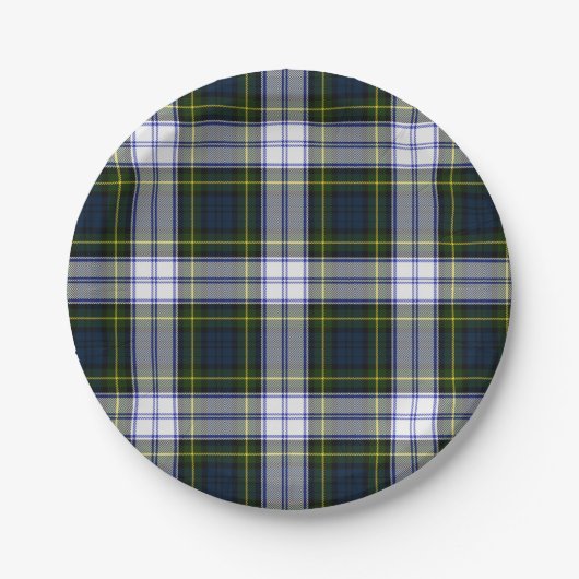 Gordon Dress Tartan Pset Paper Bord (Voorkant)