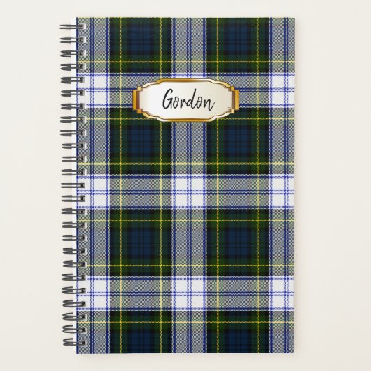 Gordon Dress Tartan Pset Planner (Voorkant)