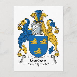Gordon Family Crest Briefkaart