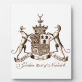 GORDON FAMILY CREST FOTOPLAAT (Voorkant)