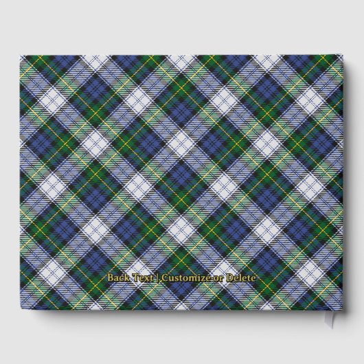 Gordon Family Reunion Gastenboek (Achterkant)