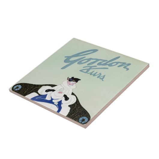 Gordon Furs Tegeltje (Zijkant)