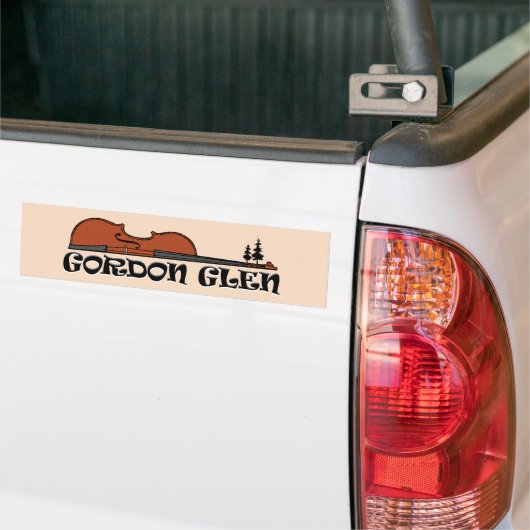 Gordon Glen Bumpersticker (Op Truck)