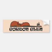 Gordon Glen Bumpersticker (Voorkant)