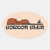 Gordon Glen Sticker (Voorkant)