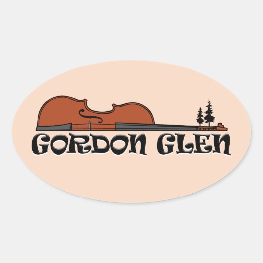 Gordon Glen Sticker (Voorkant)