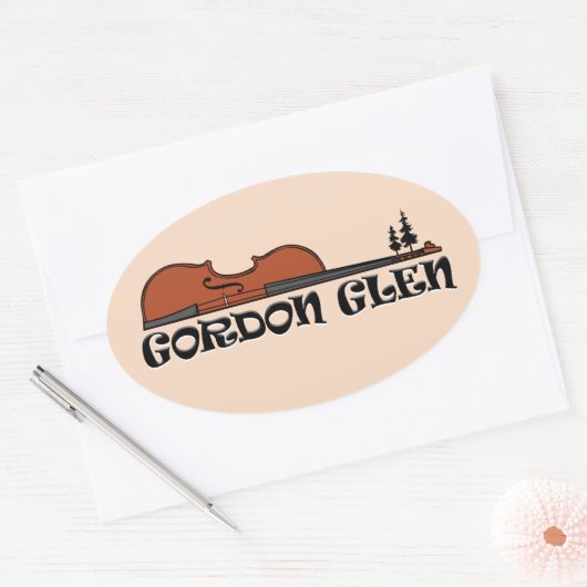 Gordon Glen Sticker (Envelop)