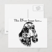 Gordon Happy Face Briefkaart (Voorkant / Achterkant)