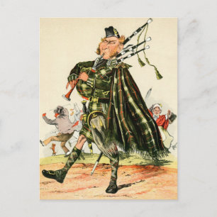 Gordon Highlanders - Piper Briefkaart