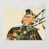 Gordon Highlanders - Piper Briefkaart (Voorkant)