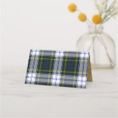 Gordon jurk bruiloft gevouwen plaats kaart plaatskaartje (Achterkant)