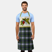 Gordon Jurk Moderne Originele Tartan Kerstmis Schort (Gedragen)