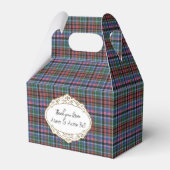 Gordon kleding oude Schotse tartan Bedankdoosjes (Voorkant Zijde)