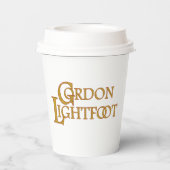 Gordon Lightfoot | Tribute to the Legendary  Papieren Bekers (Achterkant)