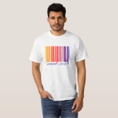 "GORDON LOVER" Kleur Barcode T-shirt (Voorkant volledig)