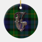 Gordon Pset Monogram Keramisch Ornament (Achterkant)