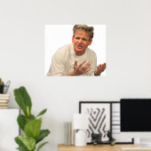Gordon Ramsay Poster (Thuiskantoor)