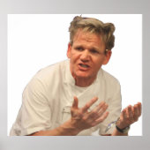 Gordon Ramsay Poster (Voorkant)