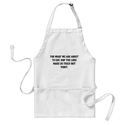 Gordon Ramsay Quote Apron Standaard Schort (Voorkant)