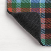 Gordon Red Ancient Tartan Mousepad Muismat (Hoek)