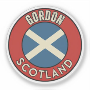 Gordon, Schotland Sticker