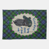 Gordon Scottie Dog Kitchen Towel Theedoek (Horizontaal)