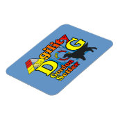 Gordon Setter Agility Magneet (Linkerzijde)