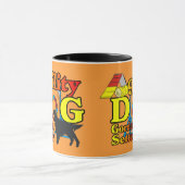 Gordon Setter Agility Shirten Gifts Mok (Midden)
