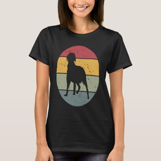 Gordon Setter Antiek T-shirt (Voorkant)
